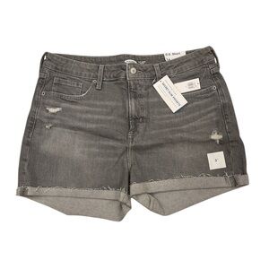 Old Navy Women's Distressed Gray Jean Shorts
